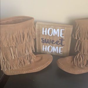 Women Fringe Boots
